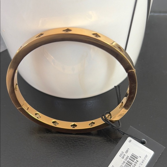 New Kate Spade Gold Bangle Bracelet - Picture 1 of 4